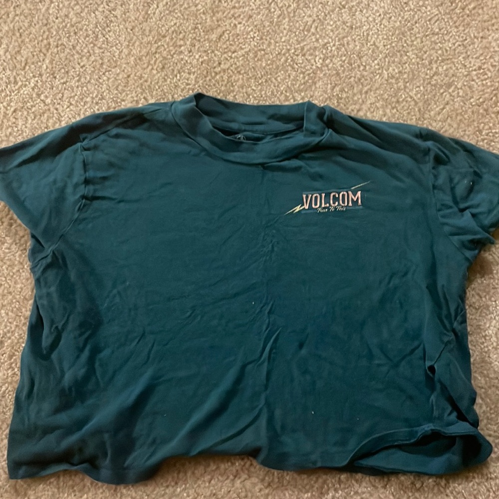 volcom crop top